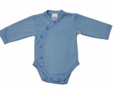 Asti Egyszínű, hosszú ujjú elöl patentos baba body