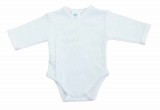 Asti Egyszínű, hosszú ujjú elöl patentos baba body