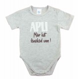 Asti Feliratos rövid ujjú baba body