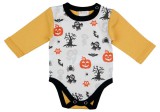 Asti Halloween mintás hosszú ujjú baba body