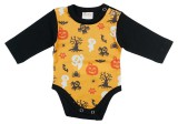Asti Halloween mintás hosszú ujjú baba body