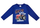Asti Hosszú ujjú fiú póló traktoros mintával