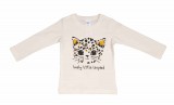Asti Hosszú ujjú kislány póló cuki Leopárd mintával