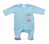 Asti Hosszú ujjú rugdalózó, zsiráf mintával