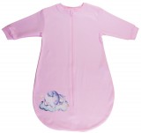 Asti Hosszú ujjú vékony pamut hálózsák Elefánt mintával 1 TOG