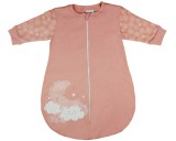 Asti Hosszú ujjú vékony pamut hálózsák holdacskás mintával 1 TOG