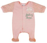 Asti Hosszú ujjú vékony pamut rugdalózó Mancs őrjárat mintával