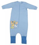 Asti Hosszú ujjú vékony pamut tipegő hálózsák szafaris mintával 1 TOG