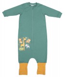 Asti Hosszú ujjú vékony pamut tipegő hálózsák szafaris mintával 1 TOG