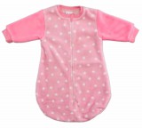 Asti Hosszú ujjú wellsoft hálózsák Szivecskés mintával 3,5 TOG