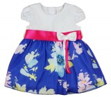 Asti Kislány alkalmi ruha virágos muszlinnal