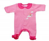 Asti Kislány rugdalózó – Maci mintával, elöl patentos