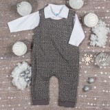 Asti Kockás baba kertésznadrág