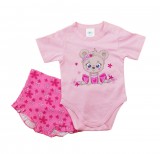 Asti Nyári, kétrészes kislány szett rövidnadrággal