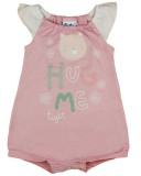 Asti Rövid ujjú baba napozó macis mintával