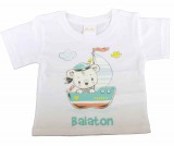 Asti Rövid ujjú Balatonos hajós maci póló