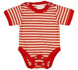 Asti Rövid ujjú dupla patentos baba body