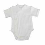 Asti Rövid ujjú elöl patentos baba body