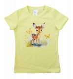 Asti Rövid ujjú póló, Őzike mintával