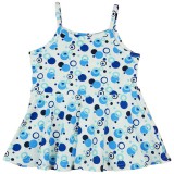 Asti Spagetti pántos lányka pamut ruha