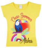 Asti Tukán madár mintás kislány rövid ujjú póló