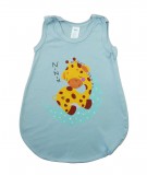 Asti Ujjatlan Bébi Hálózsák,vékony pamut, 1 TOG