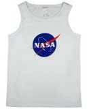 Asti Ujjatlan férfi pamut atléta NASA logóval