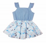 Asti Ujjatlan fodros vállú kislány ruha