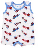 Asti Ujjatlan kisfiú baba napozó autós mintával