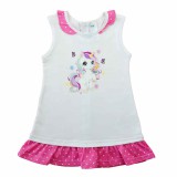 Asti Ujjatlan vékony pamut kislány ruha