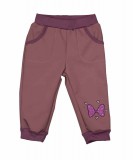 Asti Vízlepergetős softshell kislány nadrág masnis mintáva