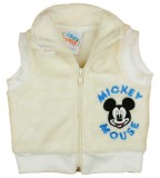 Asti Wellsoft kisfiú baba mellény Mickey egér mintával