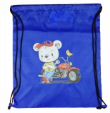 Asti Zsinóros tornazsák motoros maci mintával