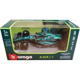 Aston Martin F1 versenyautó - fém AM modell kisautó (Bburago)