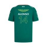 Aston Martin gyerek póló - Team Line Alonso