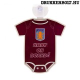 Aston Villa autós tábla "baba a fedélzeten" - Villa szurkolói ablaktábla