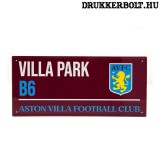 Aston Villa tábla - eredeti Aston Villa utcatábla