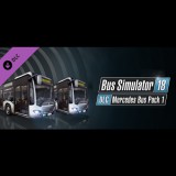 astragon Entertainment Bus Simulator 18 - Mercedes-Benz Bus Pack 1 (PC - Steam elektronikus játék licensz)