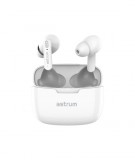 Astrum ET320 BT V5.1 sztereo TWS headset dual mikrofonnal, USB-C töltőtokkal, fehér