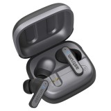 Astrum ET360 BT V5.3 sztereo TWS headset zajszűrős dual mikrofonnal, USB-C töltőtokkal, fekete