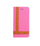Astrum MC570 TEE PRO mágneszáras Apple iPhone 6/6S könyvtok pink-barna