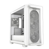 Asus A23 PLUS microATX miditorony számítógépház, fehér