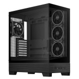 ASUS A31 Plus TG ARGB BLACK Midi Tower Fekete