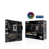 ASUS Alaplap S1700 TUF GAMING B660M-E D4 INTEL B660, mATX (TUF_GAMING_B660M-E_D4)