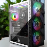 ASUS AMD MESH PC Ryzen 5-4500/16GB DDR4/1TB NVME SSD/ RTX3050 6GB VGA/RGB Fekete/Fehér házban