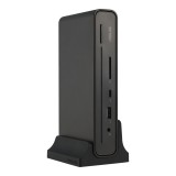 Asus DC300 USB-C, USB-A, RJ45, DP, SD Fekete dokkoló