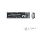 Asus Desktop W5000, vezeték nélküli billentyűzet és egér, HU, szürke