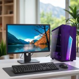 ASUS Komplett Gamer PC Szett Performer Gold i3-13100F/16GB/512GB NVMe/RTX 3050 6GB + Dell 22" FHD Monitor + Meetion Vezetékes Billentyűzet és Egér