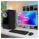 ASUS Komplett Gaming PC Szett Ultimate Gold Bionic Intel Core i5-12400F/32GB DDR4/512GB NVMe SSD/RTX 5050 8GB/Fujitsu B27-8 27" FHD Monitor/Meetion Vezeték nélküli Billentyűzet+Egér/Windows 11 vagy 10