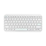 Asus Marshmallow KW100 vezeték nélküli billentyűzet, HU, Bluetooth, iridescent white